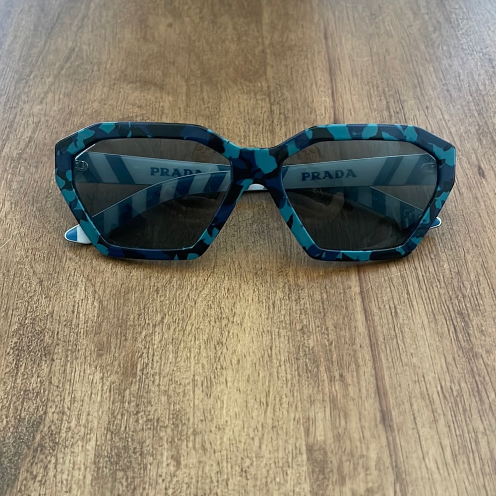 Prada Millennials Blue Camo Sunglasses